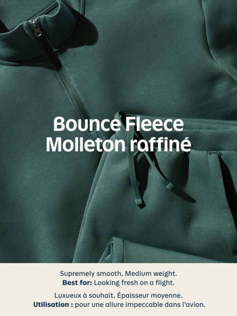 Bounce Fleece Oversized Quarter-Zip Pullover