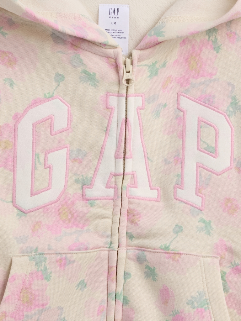 Kids Relaxed Gap Logo Zip Hoodie