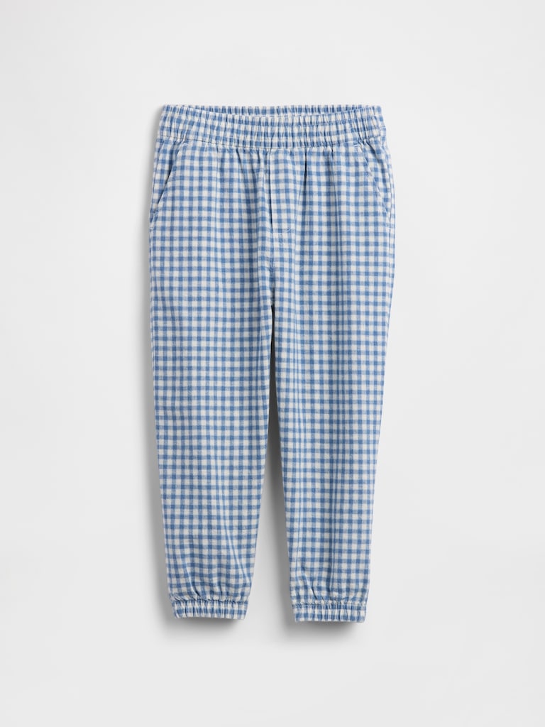 babyGap Pull-On Baggy Linen-Blend Joggers