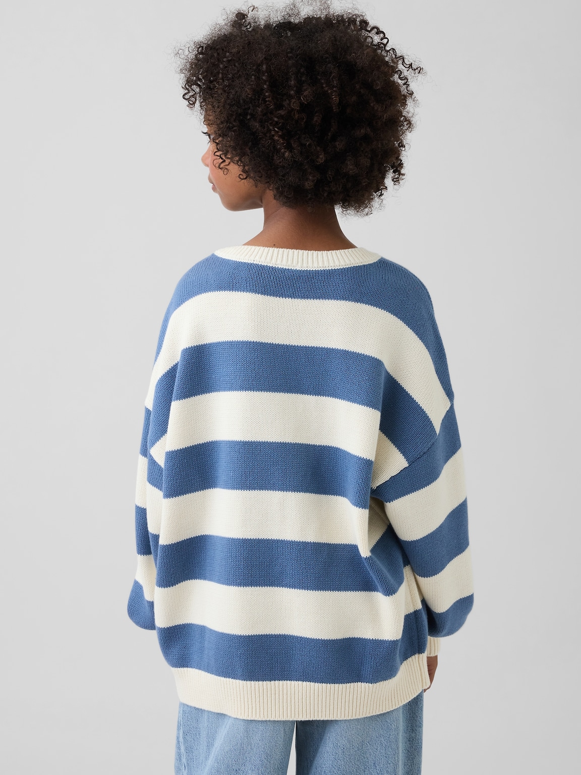 Kids Oversized Tunic Sweater