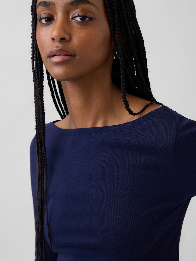 Modern Boatneck T-Shirt