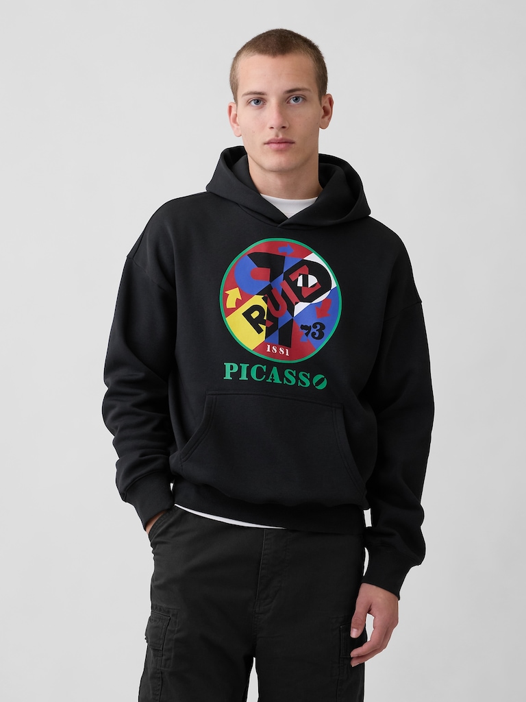 Robert Indiana VintageSoft Graphic Hoodie