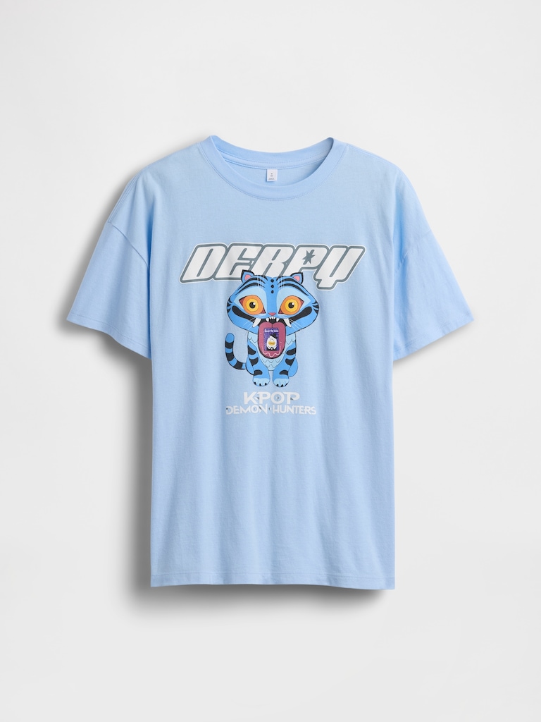 Kids KPop Demon Hunters Graphic Tunic T-Shirt