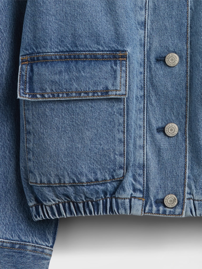 Kids Denim Utility Jacket