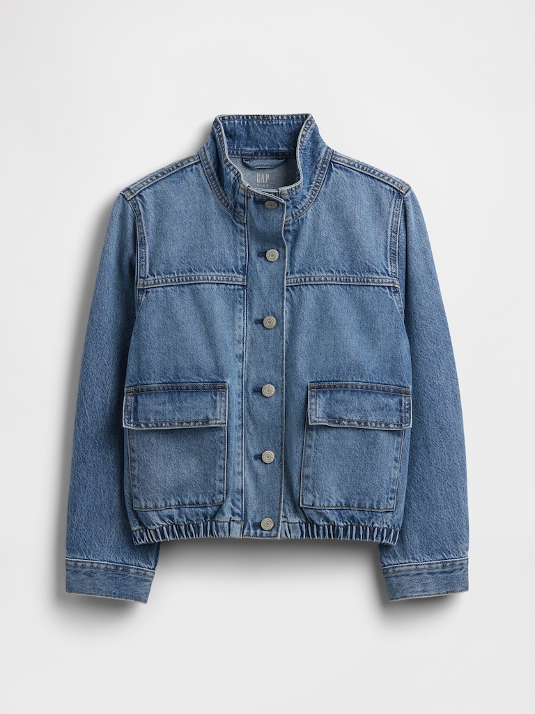 Kids Denim Utility Jacket