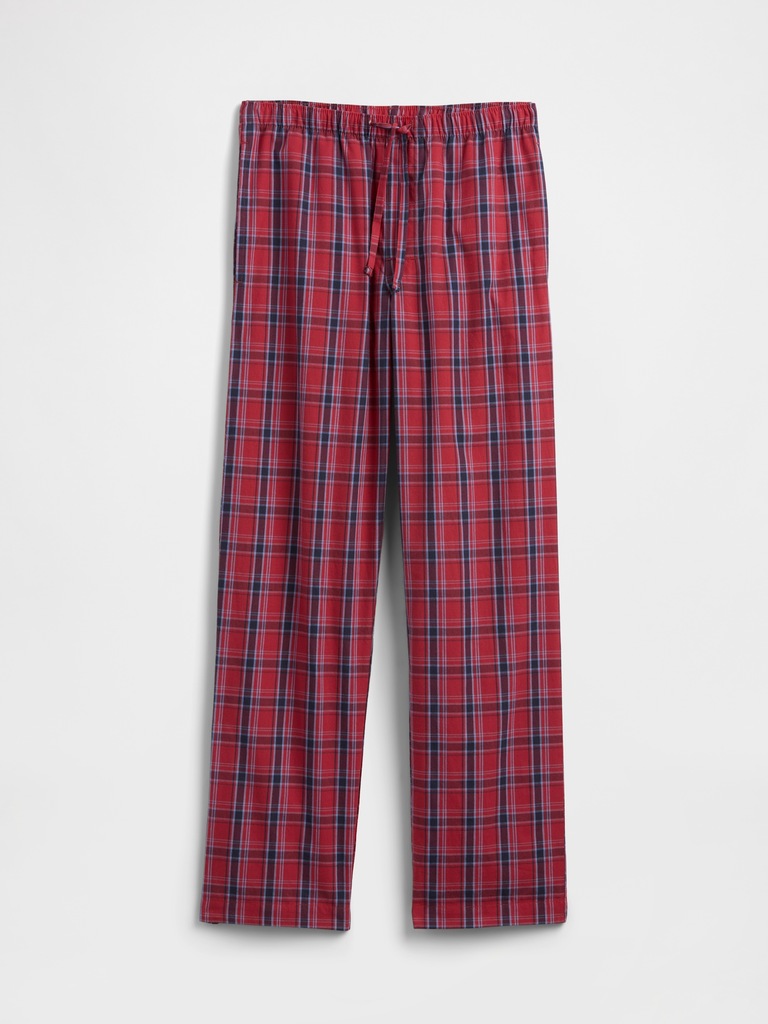 Relaxed Poplin PJ Pants
