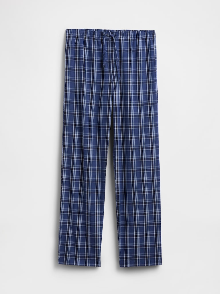 Relaxed Poplin PJ Pants