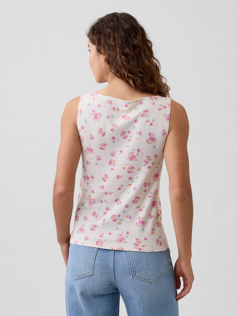 Boatneck Tank Top