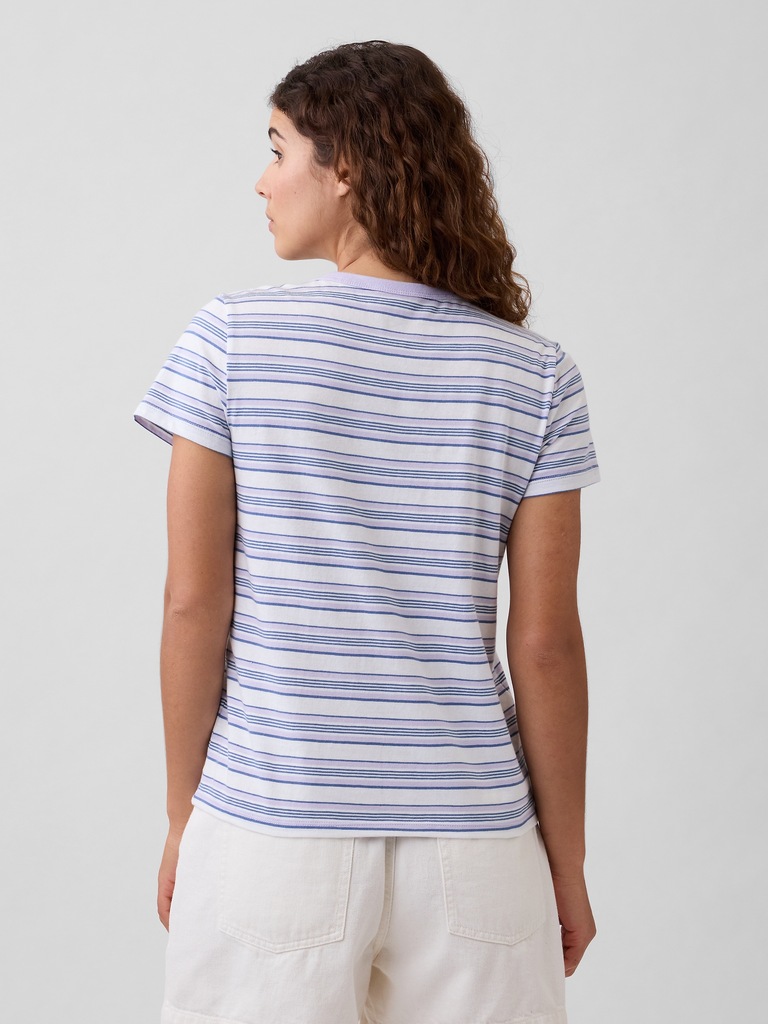 Favorite Stripe Crewneck T-Shirt