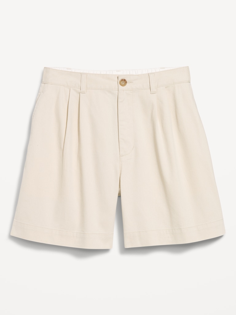 High-Waisted OGC Chino Shorts -- 6-inch inseam