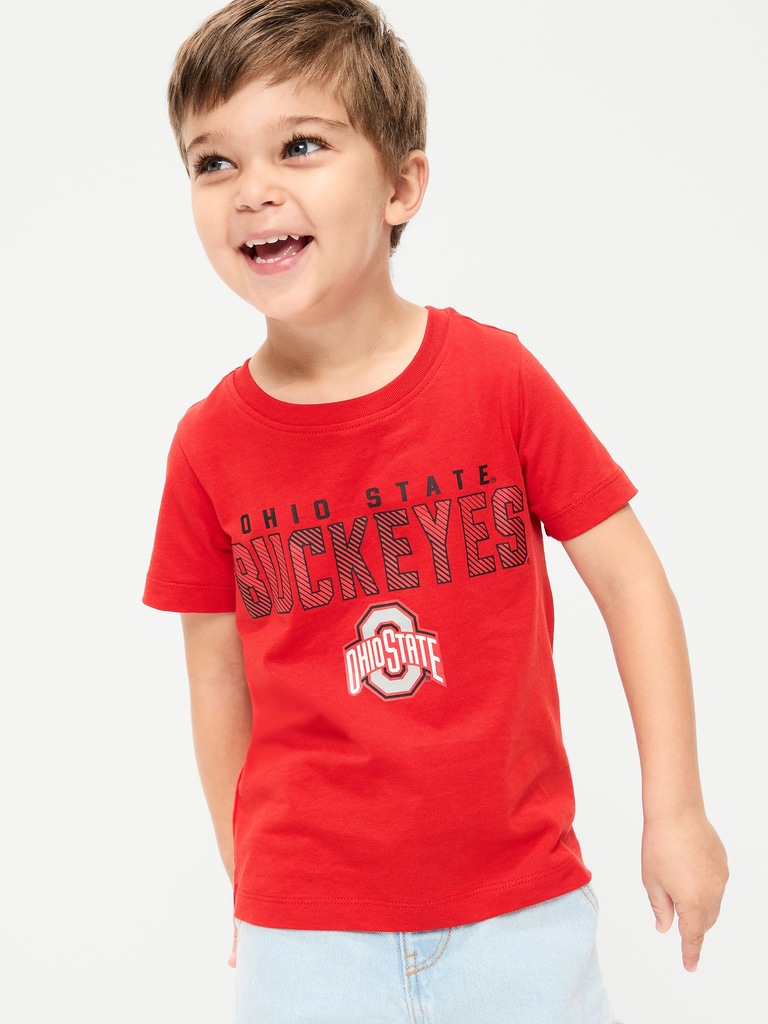 College Graphic Unisex T-Shirt for Toddler