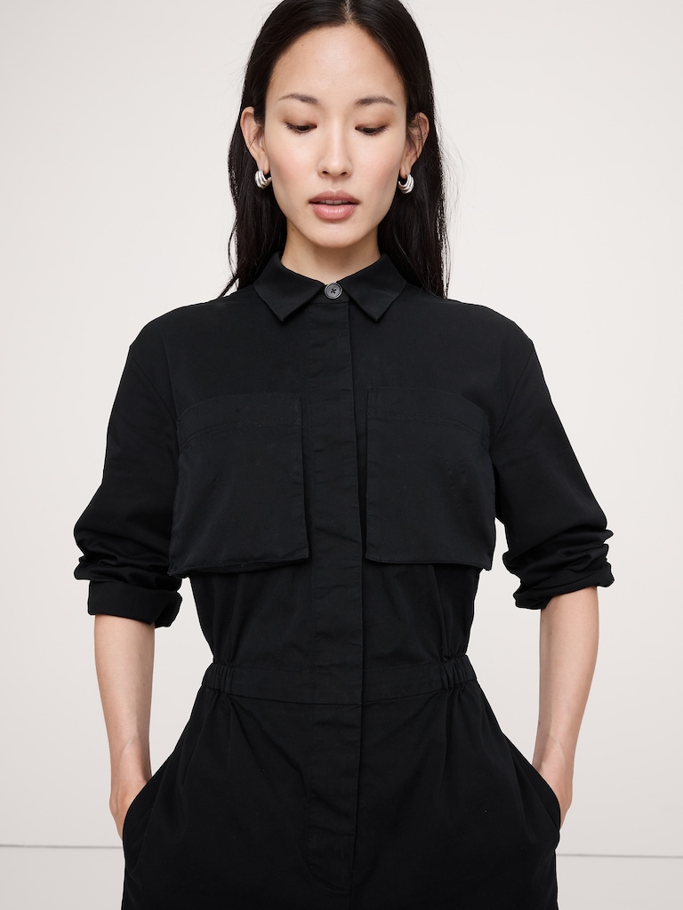 Stretch-Cotton Boilersuit