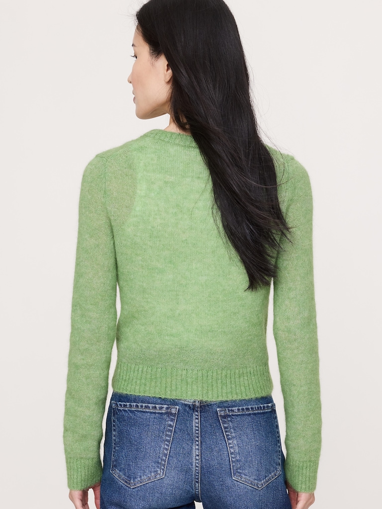 Italian Alpaca-Blend Cardigan