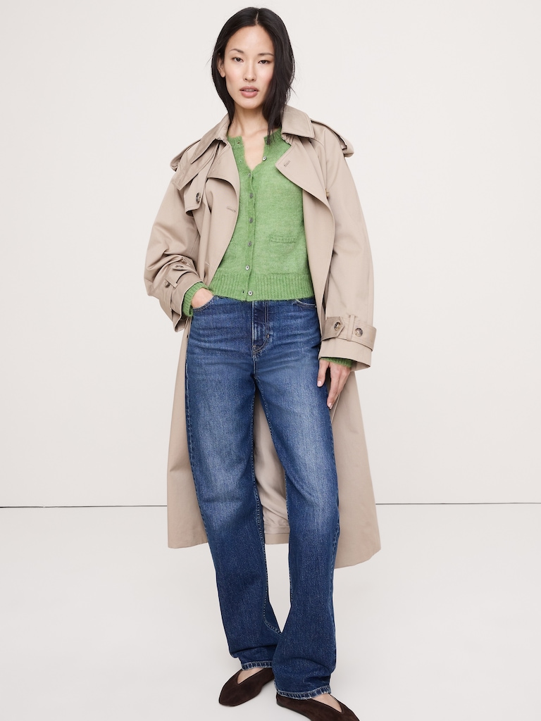 Italian Alpaca-Blend Cardigan