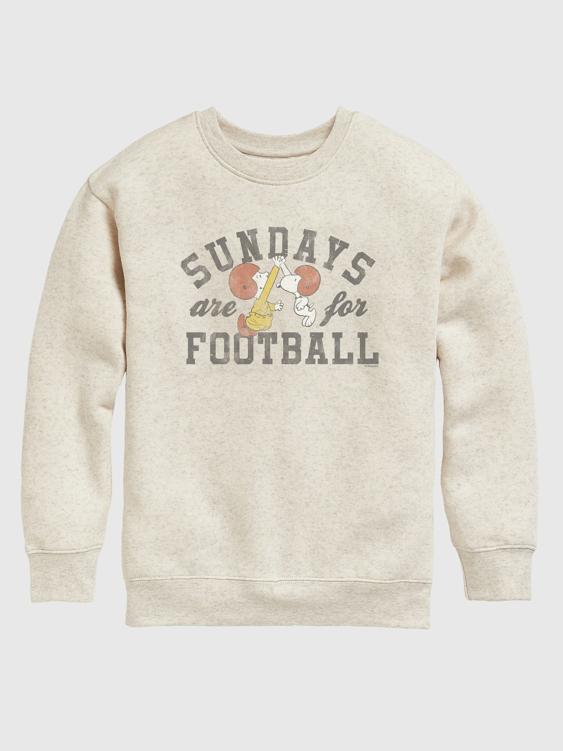 Toddler Peanuts Snoopy Football Sunday Crew Fleece