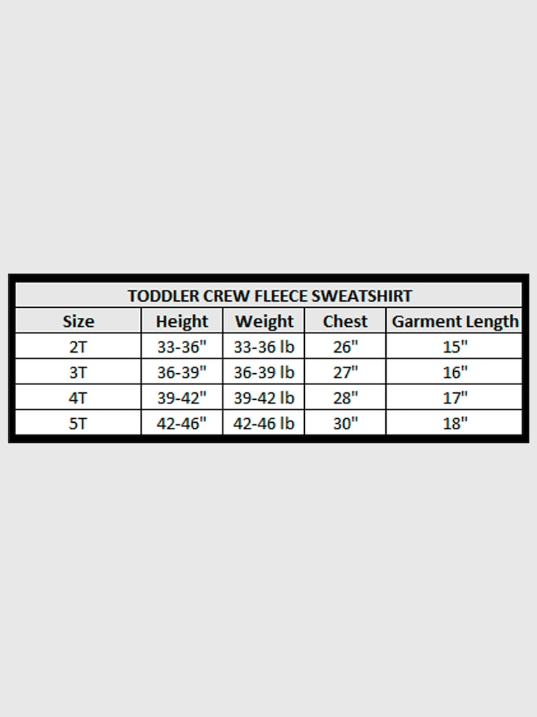 Toddler Peanuts Snoopy Football Sunday Crew Fleece