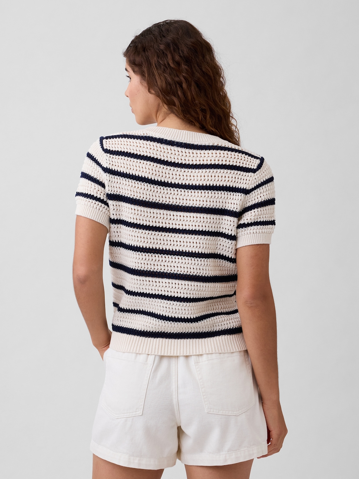 Relaxed Crochet Top