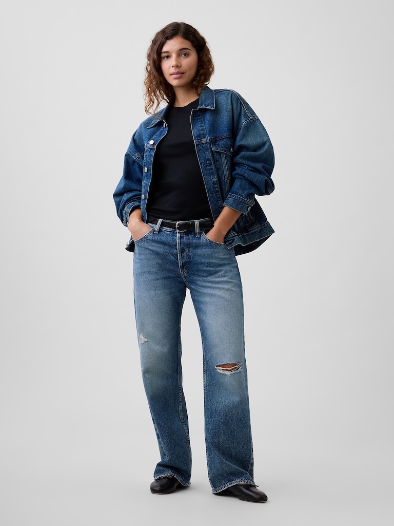 Modern Ribbed Crewneck T-Shirt