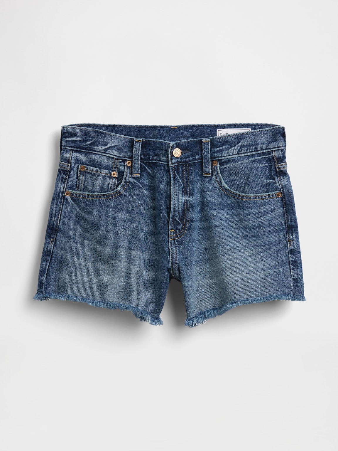 4" Mid Rise UltraSoft Relaxed Cutoff Shorts