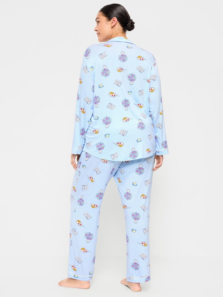 Sunday Sleep Knit Jersey Pant Set