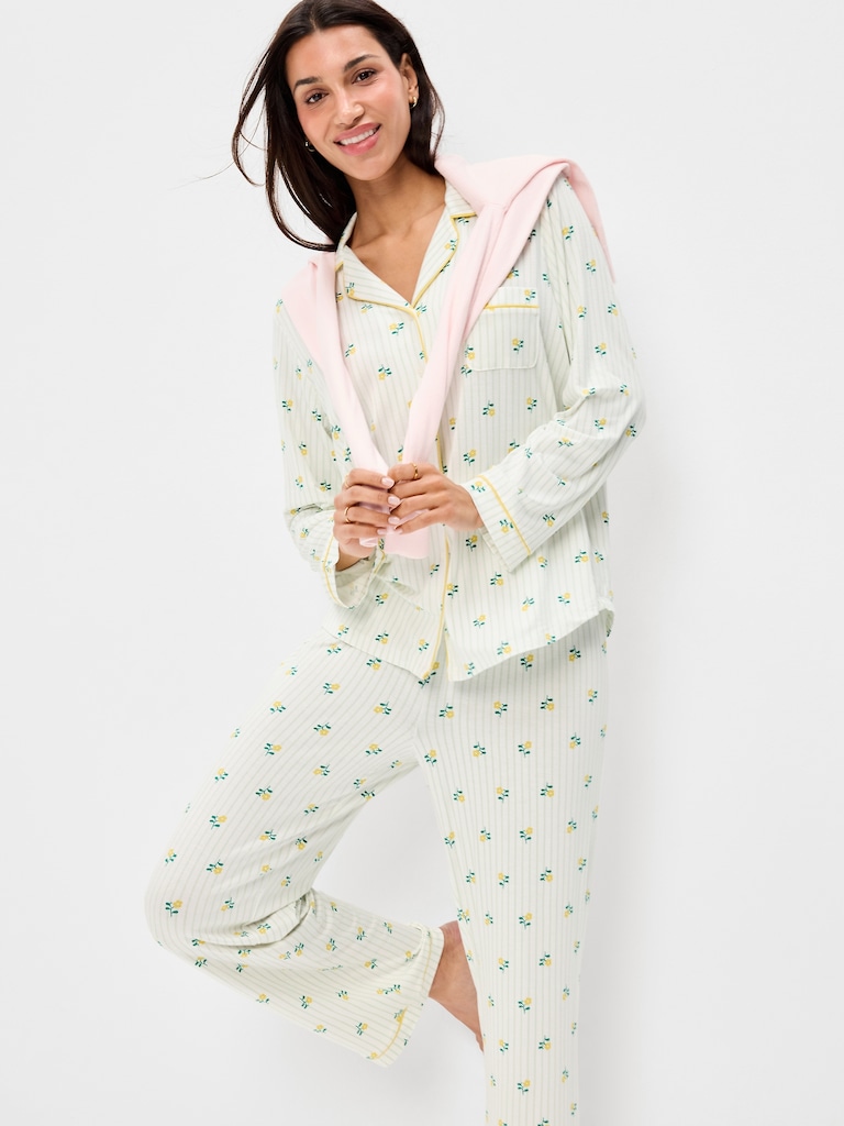Sunday Sleep Knit Jersey Pant Set