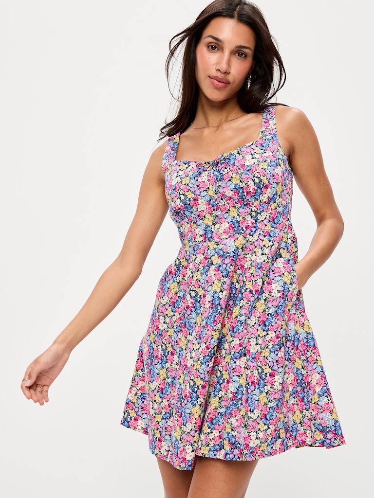 Fit & Flare Cami Mini Dress