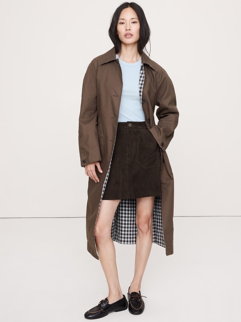 Ribbed Crew-Neck T-Shirt