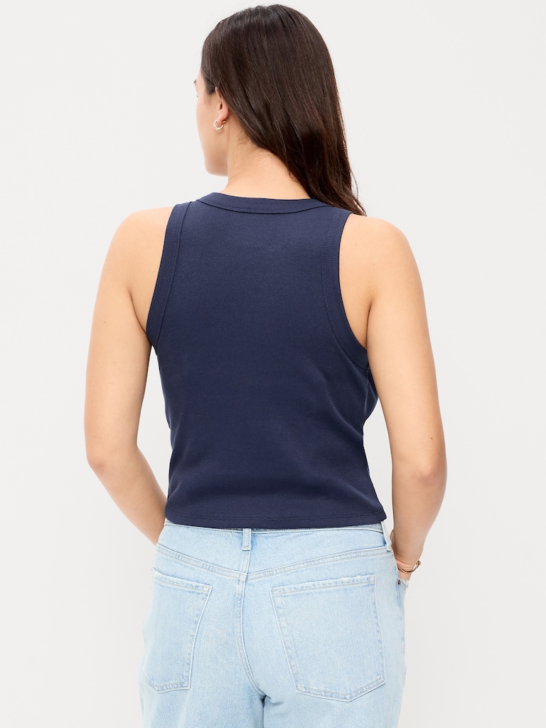 Snug Crop Tank Top