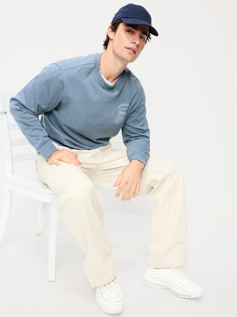 Oversized Graphic Rotation Sweatshirt