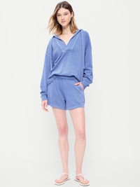 Extra Extra High-Waisted Sweat Shorts -- 5-inch inseam on clearance at Old Navy — 50% off