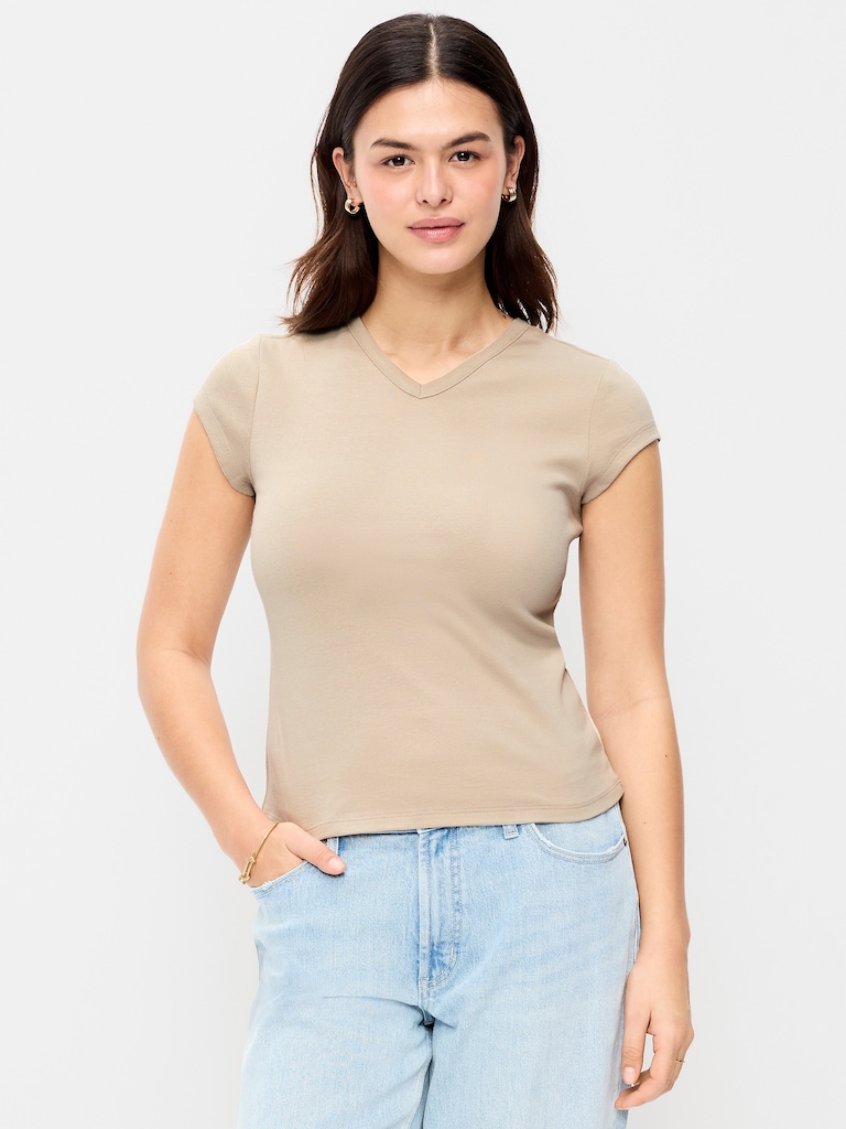Snug V-Neck T-Shirt