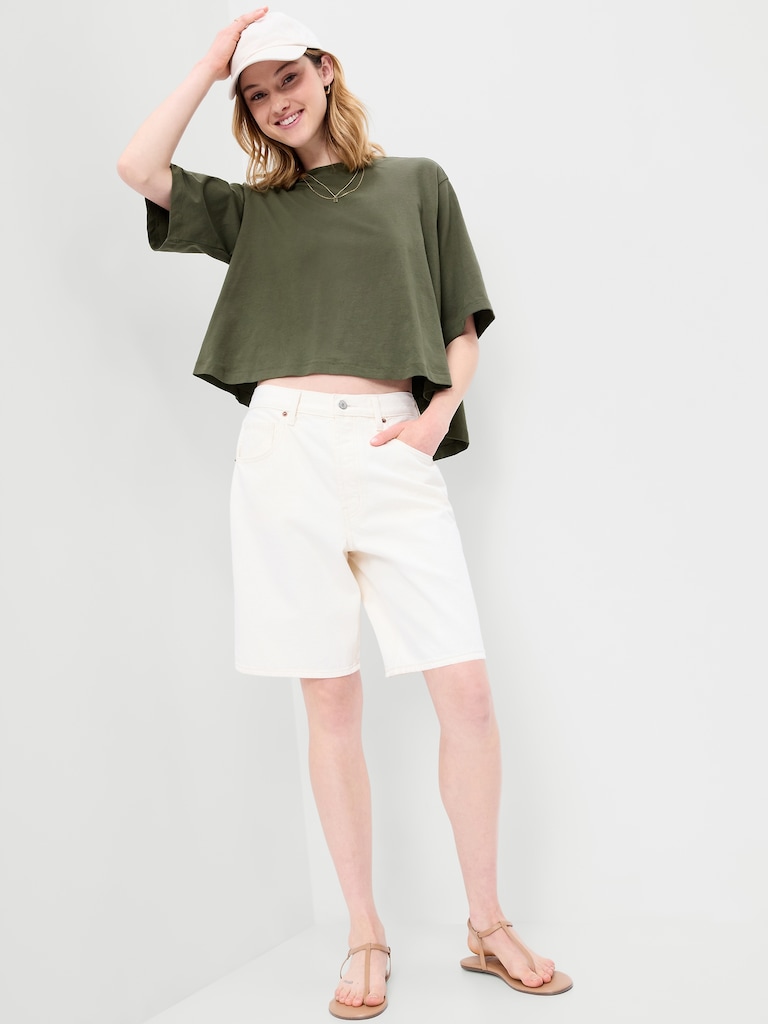 Short-Sleeve Trapeze T-Shirt