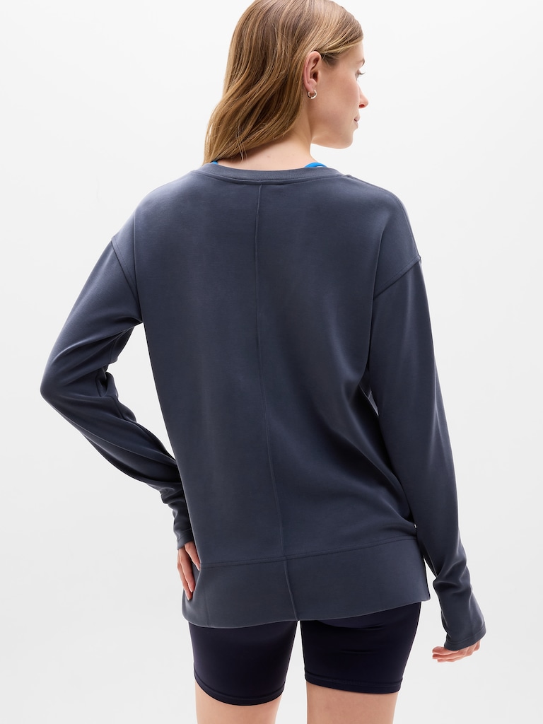 Seasoft V Neck Sweatshirt