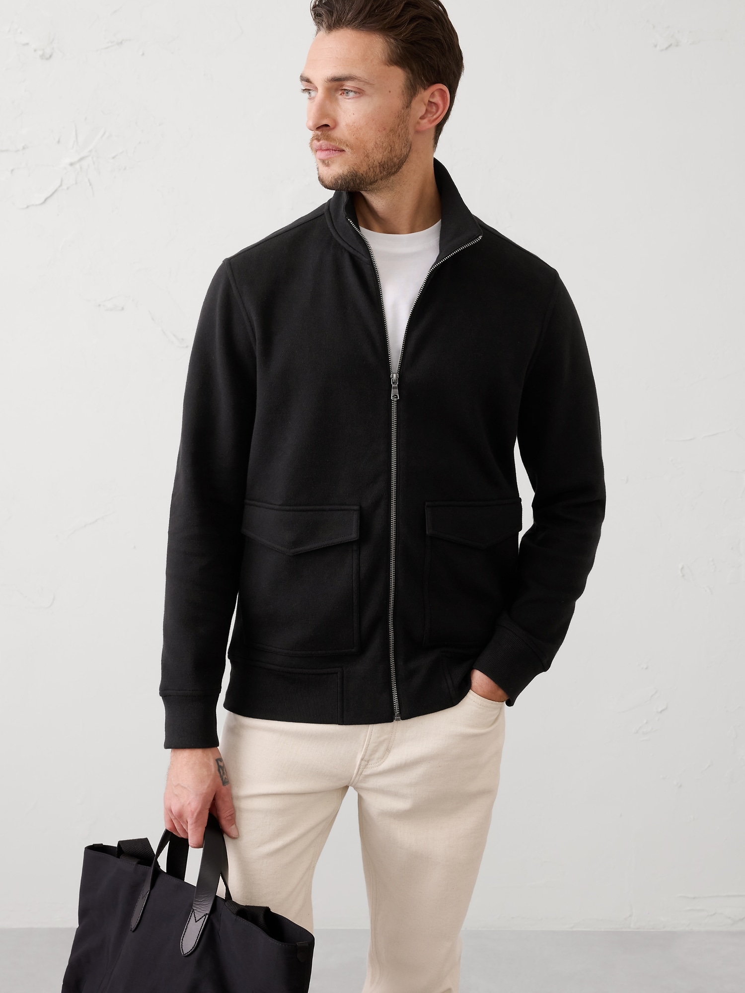 Men's Black Jackets & Coats | Banana Republic Factory