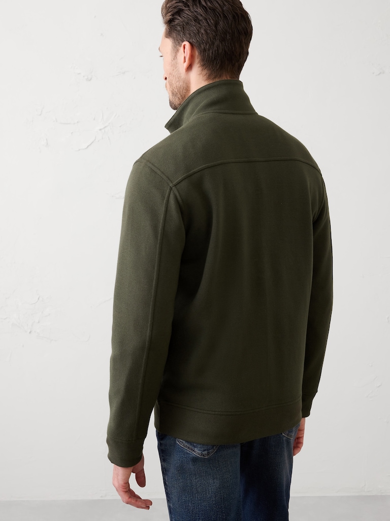 Lightweight Mock-Neck Jacket