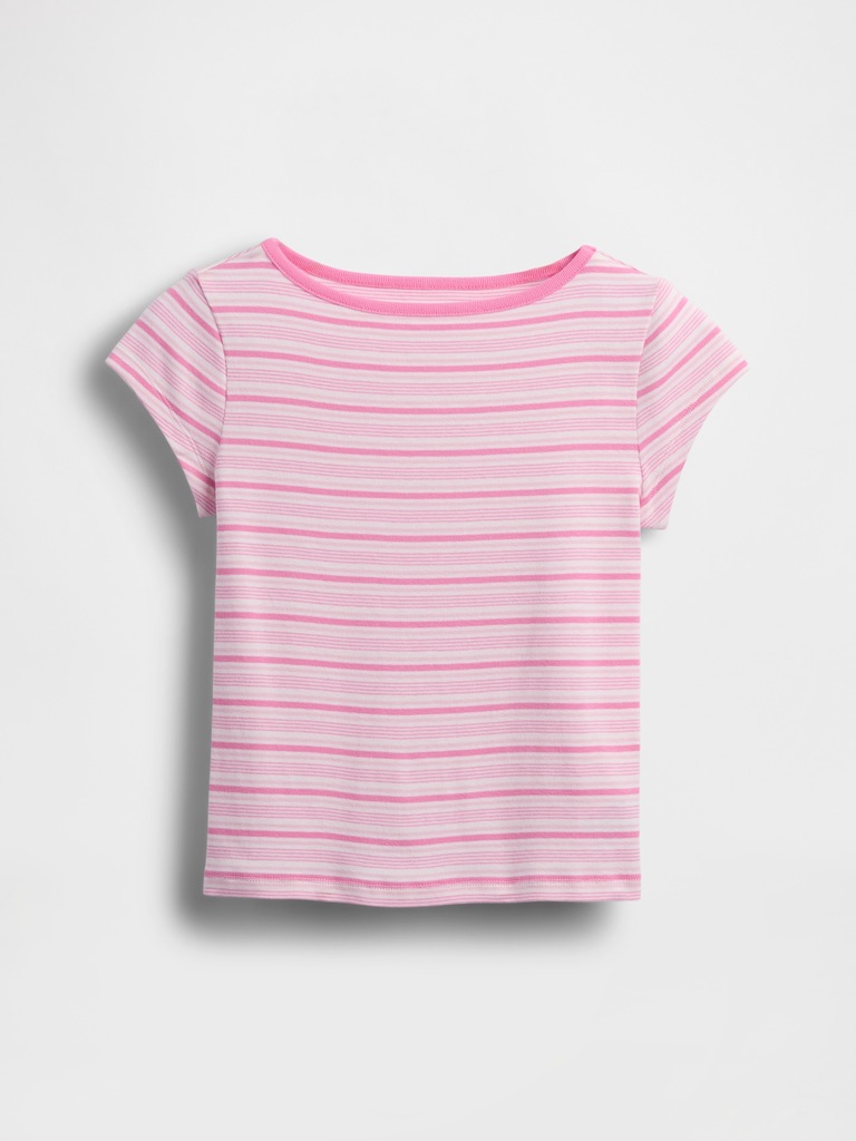 Kids Cap-Sleeve Fitted T-Shirt