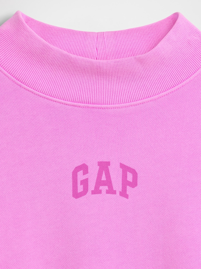 Heavyweight French Terry Oversized Mockneck Sweatshirt