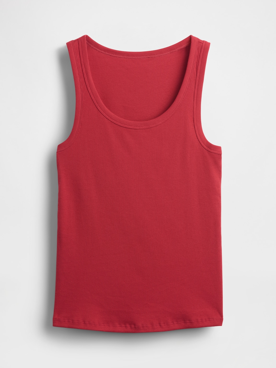 Rib Scoop Tank Top