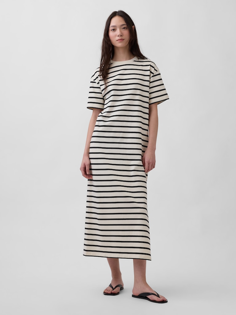 Heavyweight Oversized Maxi T-Shirt Dress