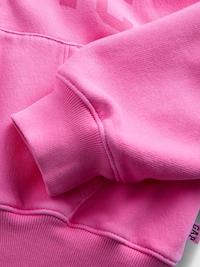 Kids VintageSoft Oversized Logo Zip Hoodie