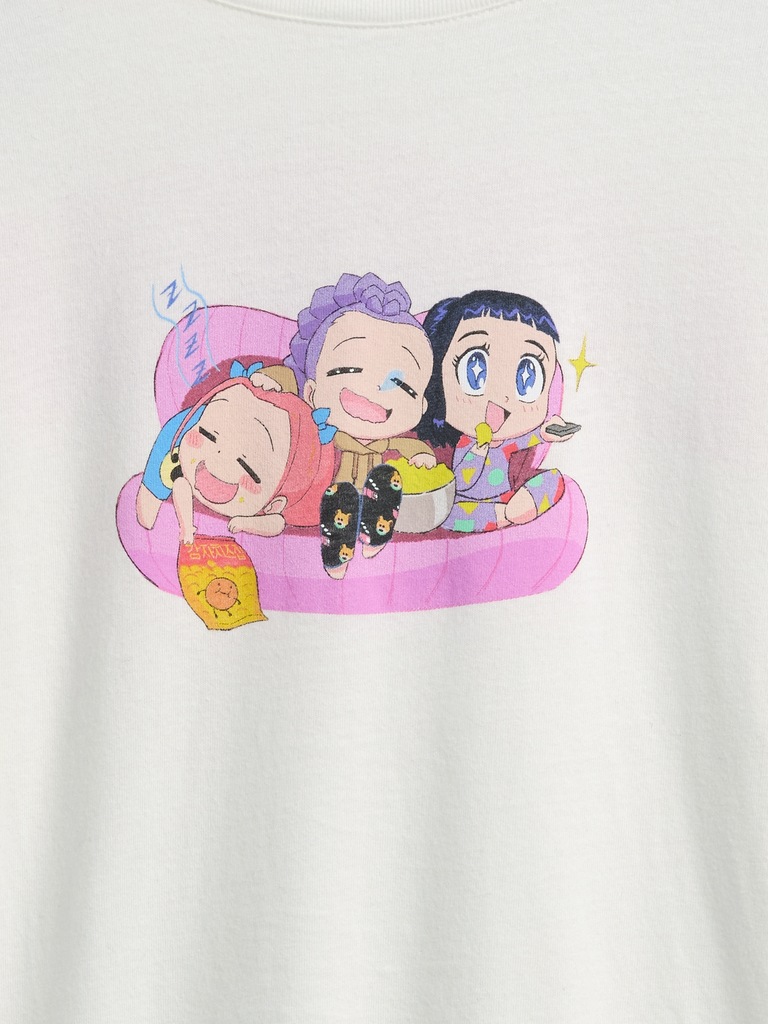 Kids KPop Demon Hunters Graphic Tunic T-Shirt