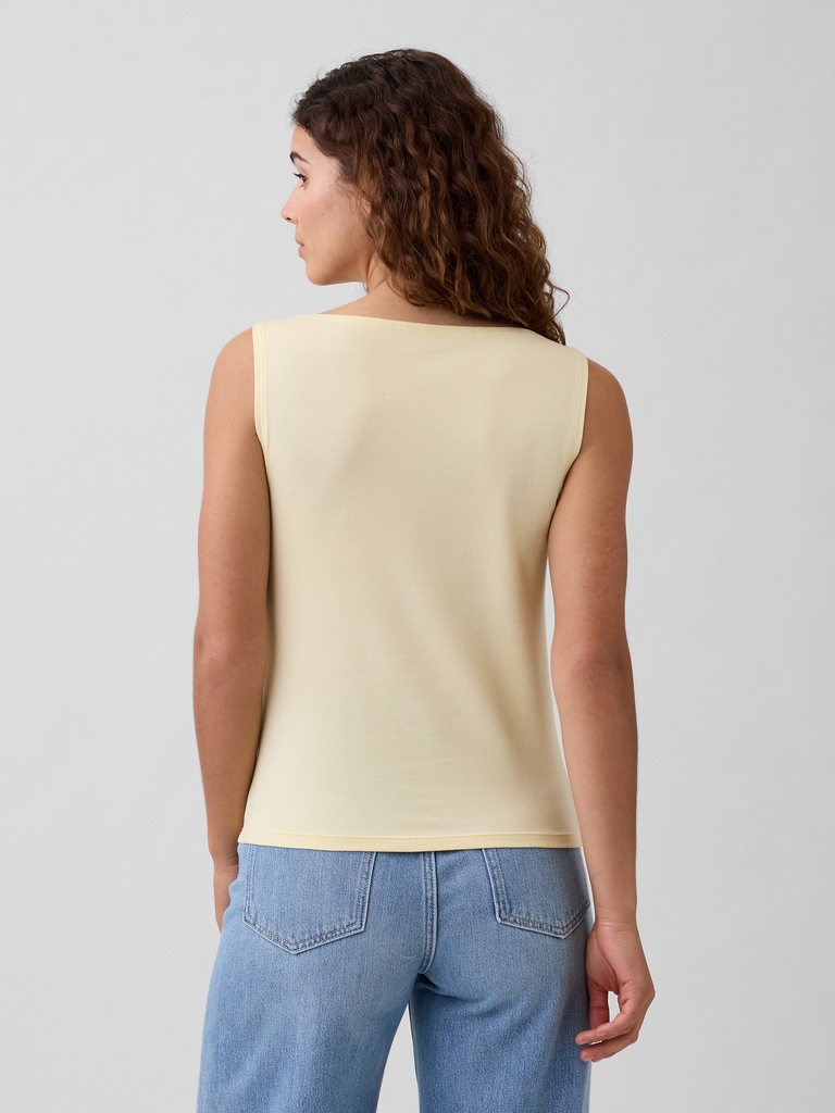 Boatneck Tank Top