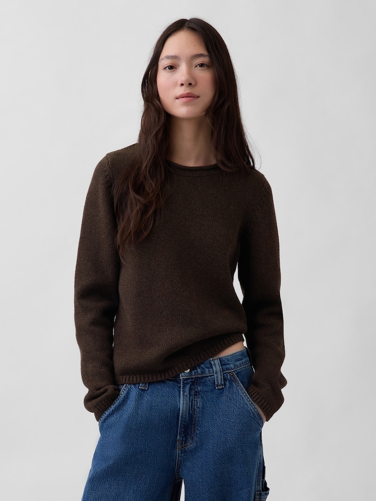 100% Cotton Rollneck Sweater