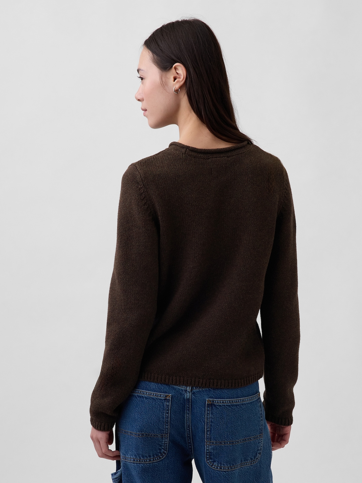 100% Cotton Rollneck Sweater