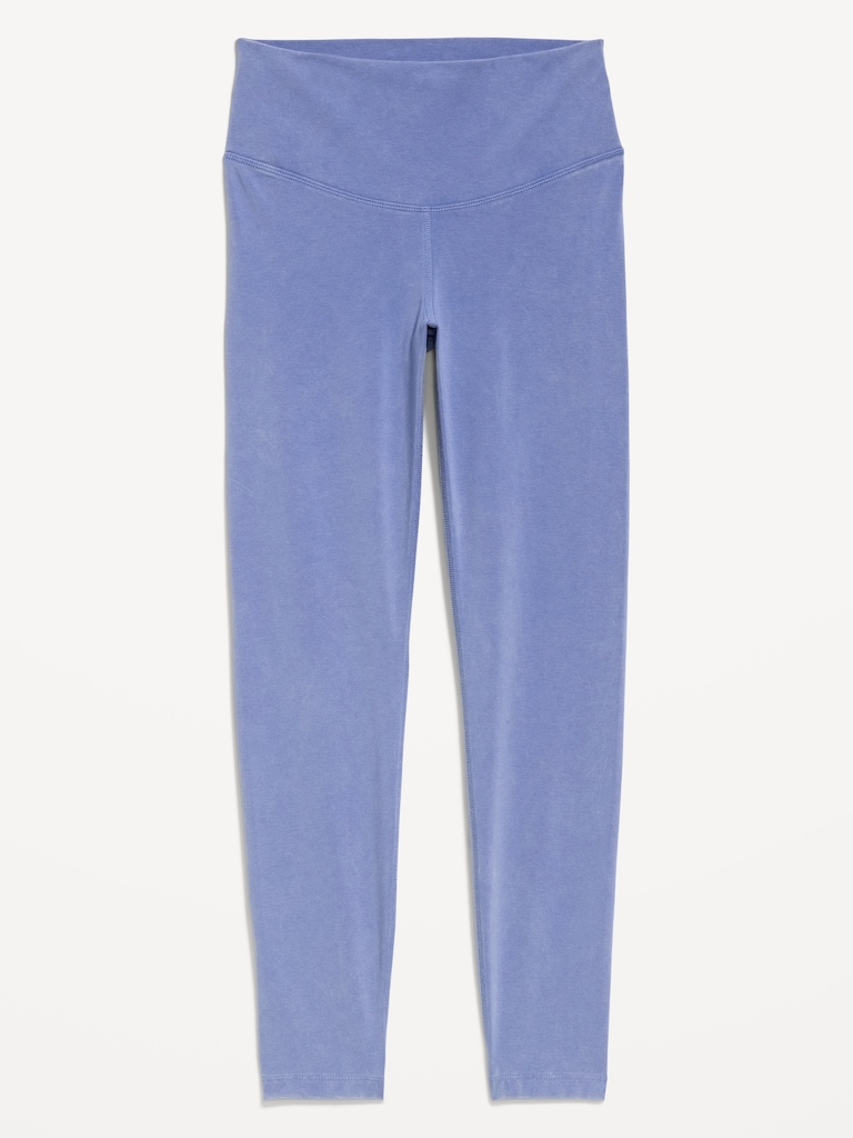 High-Waisted PowerChill 7/8 Cotton Leggings