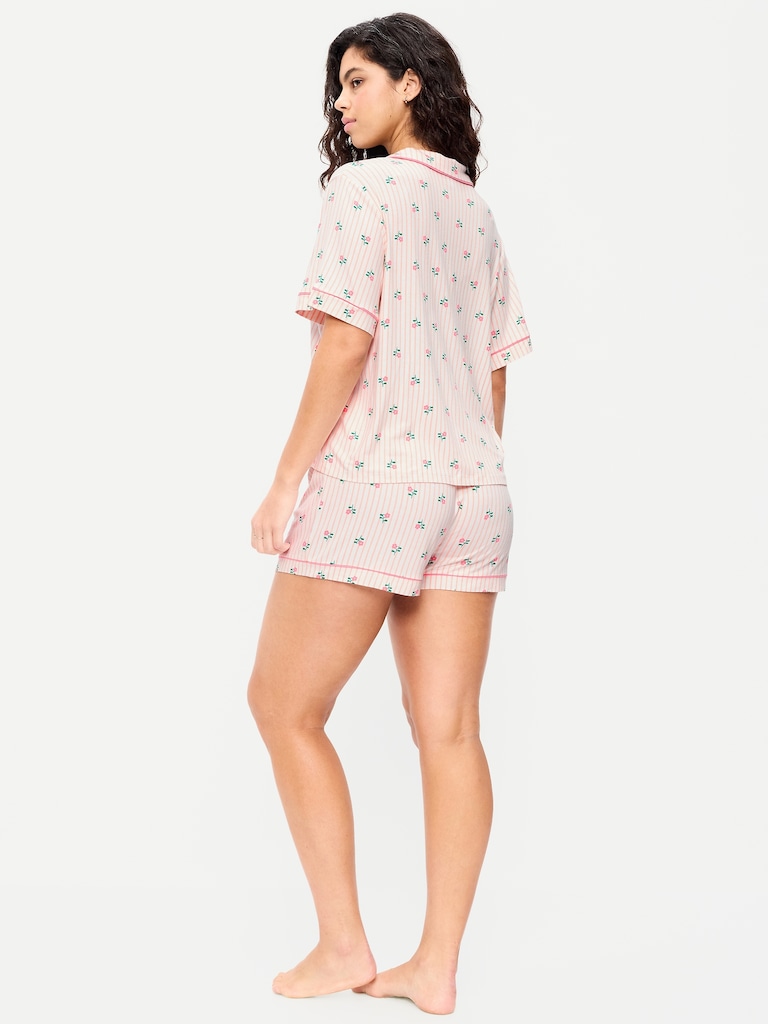 Sunday Sleep Knit Jersey Short Set