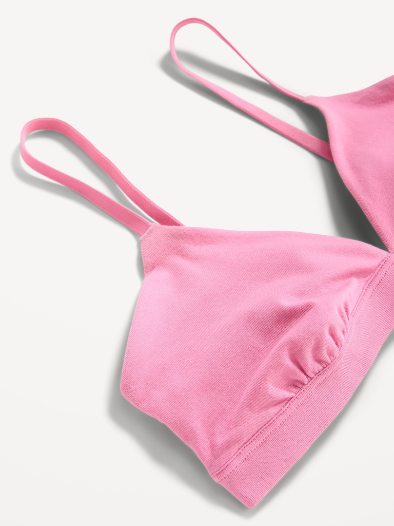 Everyday Cotton Triangle Bralette