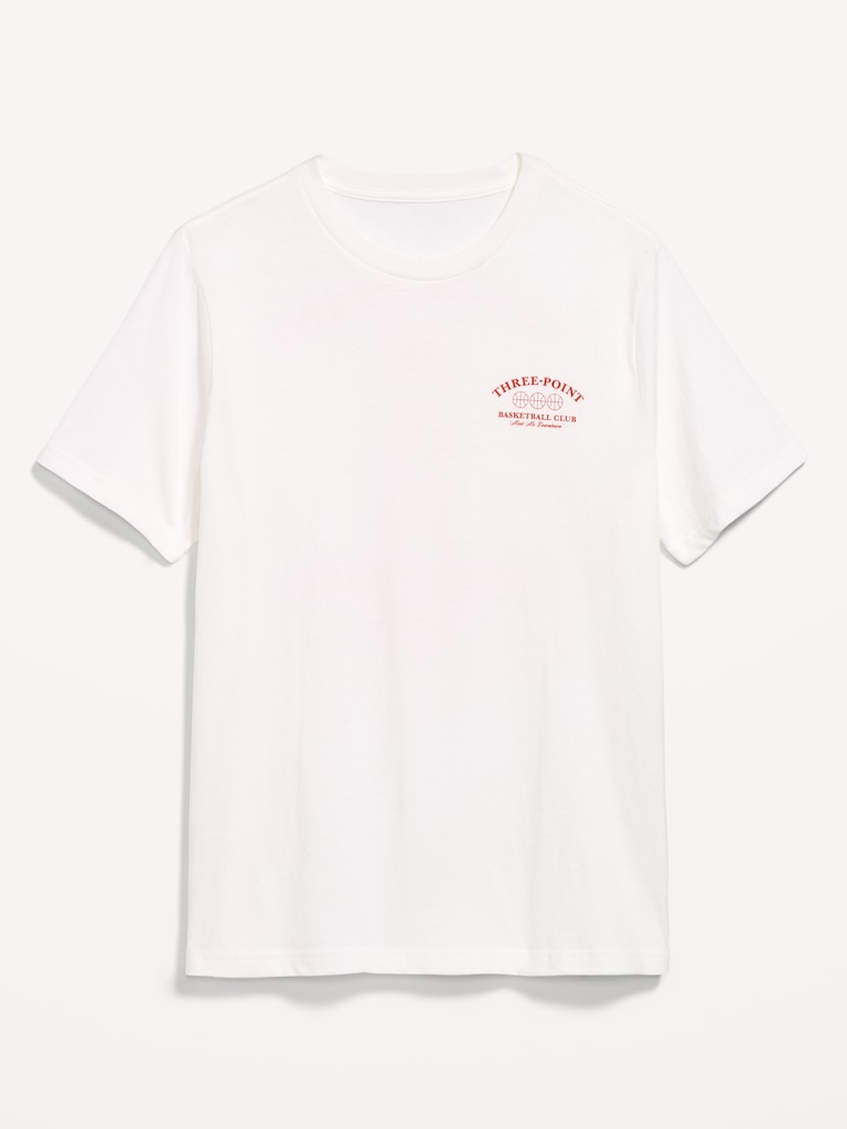 Crew-Neck Graphic T-Shirt