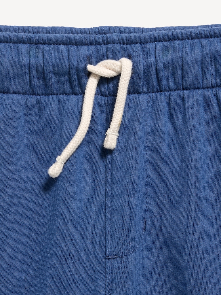 Below Knee Fleece Jogger Shorts for Boys