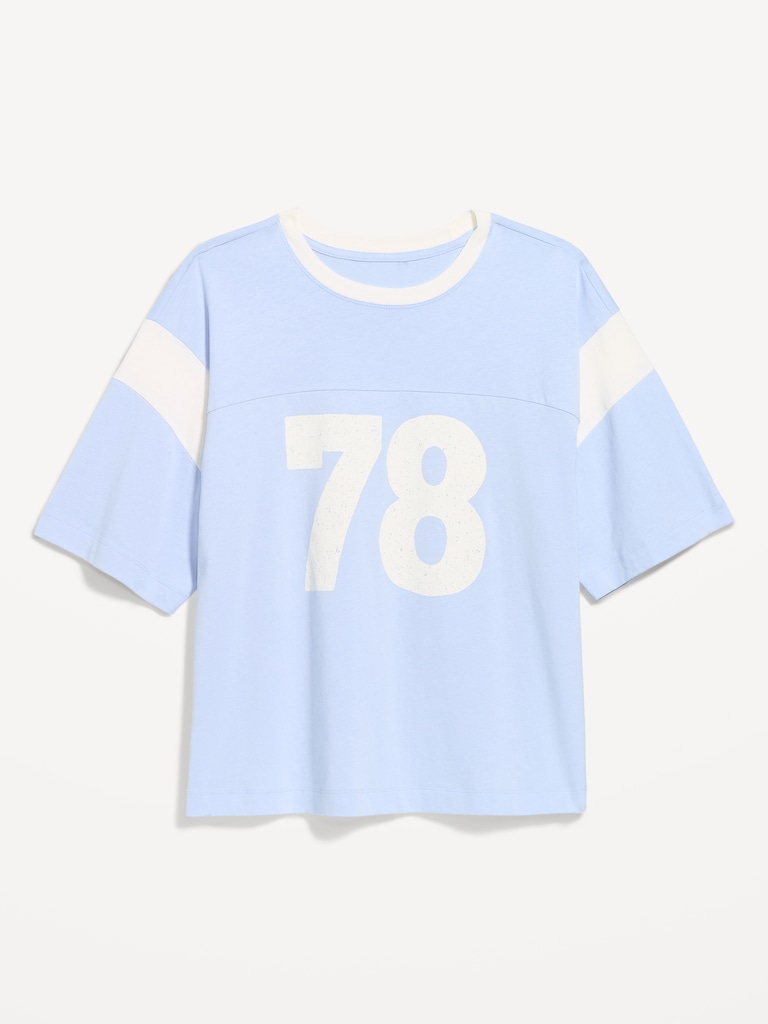 Short-Sleeve Loose Crew-Neck T-Shirt